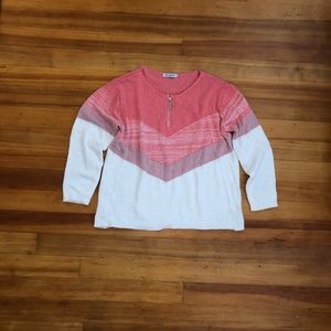 MISSLOOK 1/4 Zip Sweater Size 2X